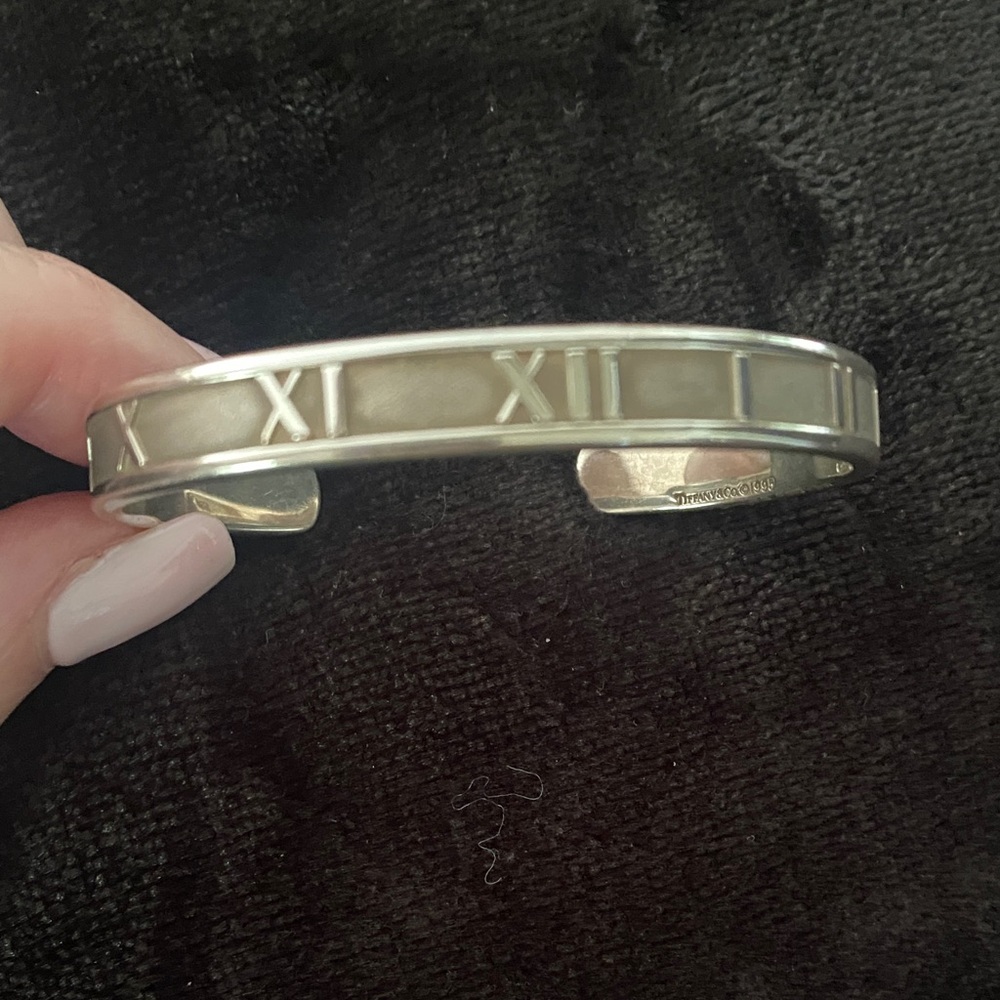 Tiffany & Co atlas Roman numeral bracelet